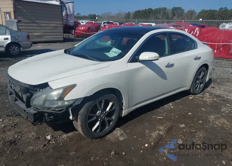 2012 Nissan Maxima 3.5 S z USA, uszkodzony, nr VIN 1N4AA5AP5CC822571
